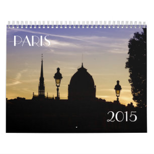 Parijs, Frankrijk Kalender