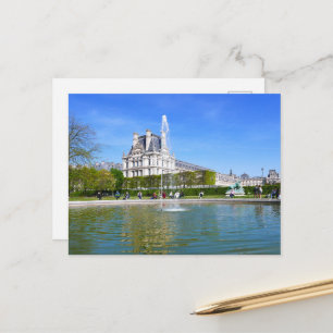 Parijs. Frankrijk. Louvre Briefkaart