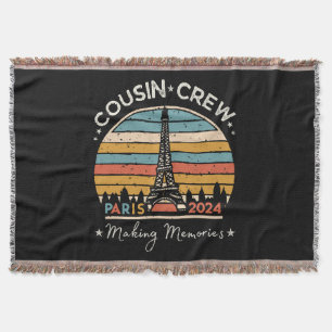 Parijs Frankrijk Maakt Herinneringen 2024 Deken