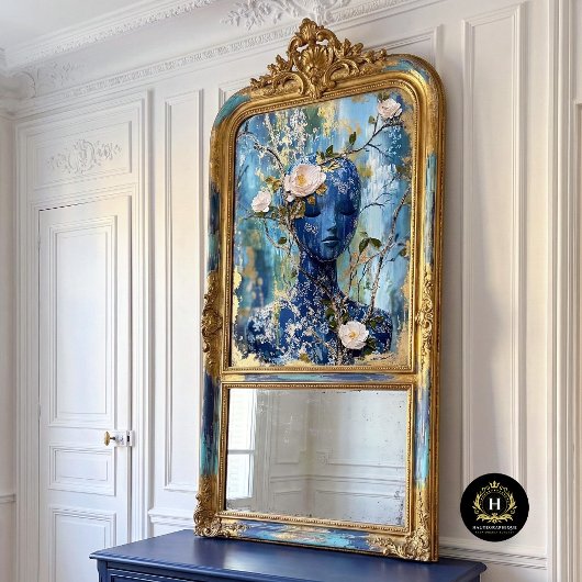  Parijs Frankrijk Mannequin Mode Decoupage Tissuepapier