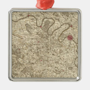 Parijs Frankrijk Metalen Ornament