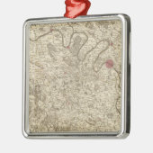 Parijs Frankrijk Metalen Ornament (Links)