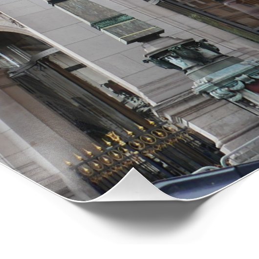 Parijs. Frankrijk. Palais Garnier Perfect Poster (Hoek)