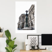 Parijs. Frankrijk. Palais Garnier Poster (Thuiskantoor)