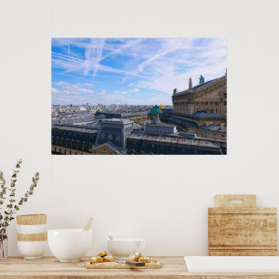 Parijs. Frankrijk. Palais Garnier Poster