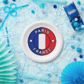 Parijs Frankrijk Papieren Bordje (Feest)