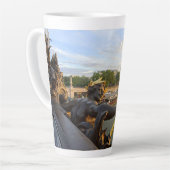 Parijs. Frankrijk. Pont Alexandre3 Latte Mok (Linkerhoek)