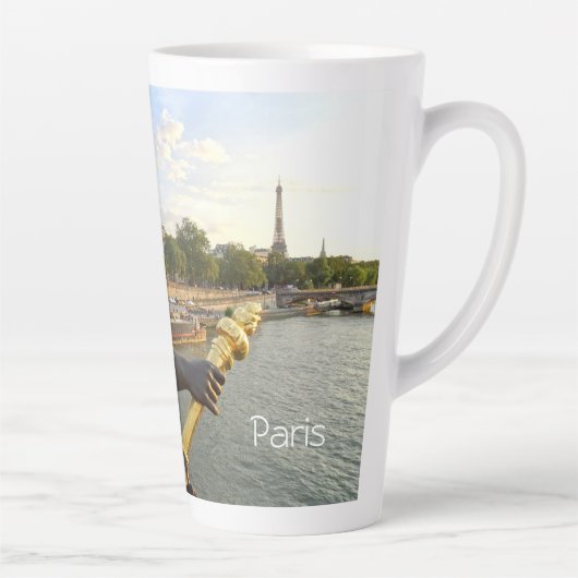 Parijs. Frankrijk. Pont Alexandre3 Latte Mok (Rechts)