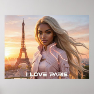 PARIJS - FRANKRIJK POSTER