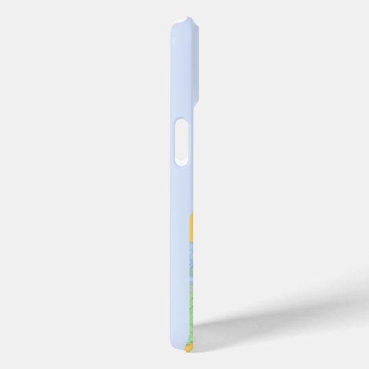 Parijs, Frankrijk, Reiskunst, Preppy, Pastel, Blau Case-Mate iPhone Case (Achterkant / Rechts)