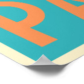 Parijs, Frankrijk, Reisposter Poster (Hoek)