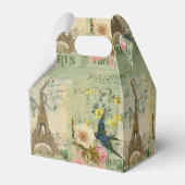 Parijs Frankrijk Reizen  Antiek kunstschilderkunst Bedankdoosjes (Achterkant)