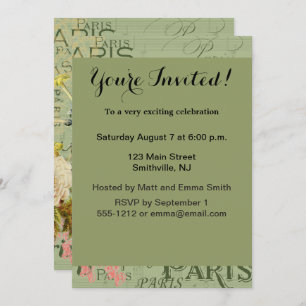 Parijs Frankrijk Reizen  Antiek kunstschilderkunst Kaart