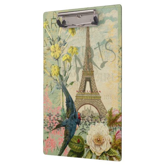 Parijs Frankrijk Reizen Antiek kunstschilderkunst Klembord (Links)