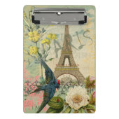 Parijs Frankrijk Reizen  Antiek kunstschilderkunst Mini Klembord (Voorkant)