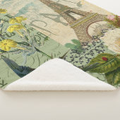 Parijs Frankrijk Reizen  Antiek kunstschilderkunst Sherpa Deken (3/4)