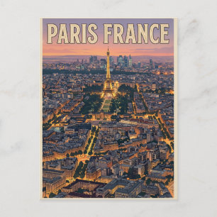 Parijs Frankrijk Reizen Briefkaart