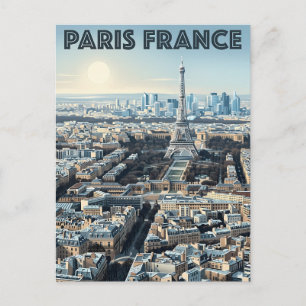 Parijs Frankrijk Reizen Briefkaart