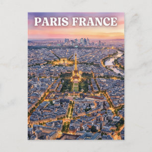 Parijs Frankrijk Reizen Briefkaart