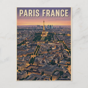 Parijs Frankrijk Reizen Briefkaart