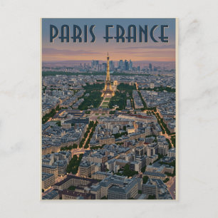 Parijs Frankrijk Reizen Briefkaart