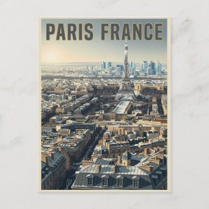 Parijs Frankrijk Reizen Briefkaart