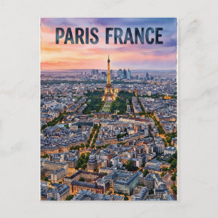 Parijs Frankrijk Reizen Briefkaart