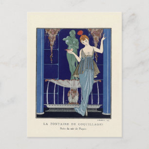 Parijs Frankrijk Retro Gazette du Bon Ton Briefkaart