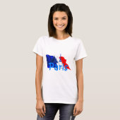 Parijs Frankrijk T-shirt (Voorkant volledig)