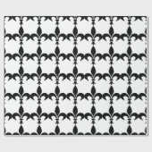 Parijs Frans thema Fleur de Lis inpakpapier (Vlak)