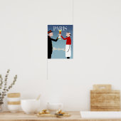 Parijs, Franse reisposter Poster (Keuken)