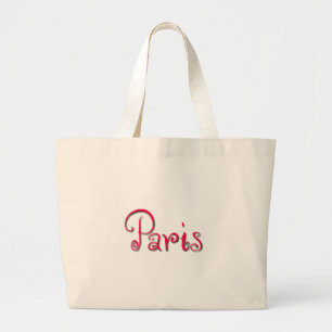 Parijs Grote Tote Bag
