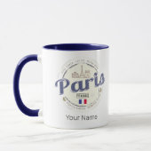 Parijs Hoofdstad Frankrijk Eiffeltoren  Souvenir Mok (Links)