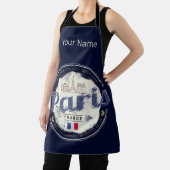 Parijs Hoofdstad Frankrijk Eiffeltoren  Souvenir Schort (Insitu)