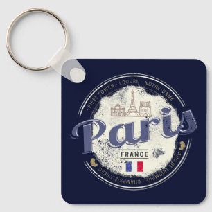 Parijs Hoofdstad Frankrijk Eiffeltoren  Souvenir Sleutelhanger