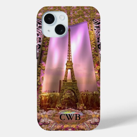 Parijs in de middag Case-Mate iPhone case (Achterkant)