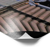 Parijs in Dusk Foto Afdruk (Hoek)