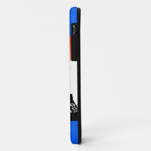 Parijs in Silhouette: zonovergoten sereniteit Case-Mate iPhone Case (Achterkant/links)