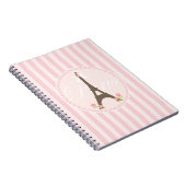 Parijs in Spring Girly Notitieboek (Rechterzijde)