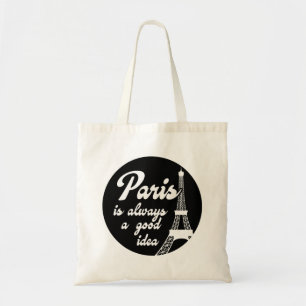 Parijs is altijd een goed idee tote bag