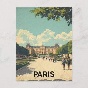 Parijs Jardin des Plantes Briefkaart