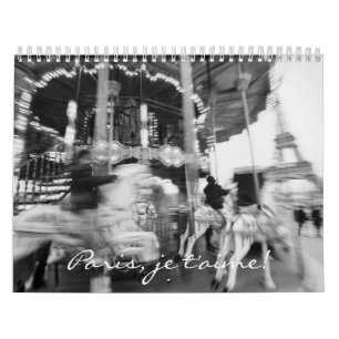 Parijs, je t'aime. kalender