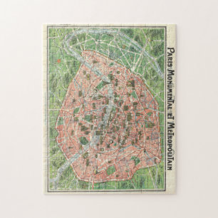  Parijs-kaart puzzel