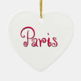 Parijs Keramisch Ornament