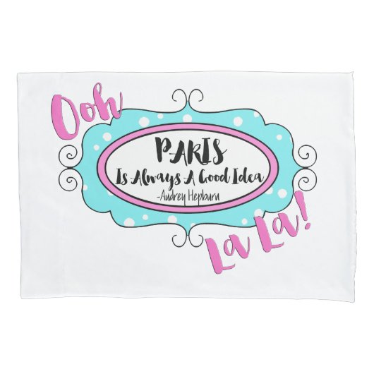 "Parijs" Kussensloop (Voorkant)