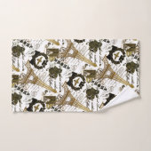 Parijs: La Tour Eiffel Bad Handdoek (Handdoek)