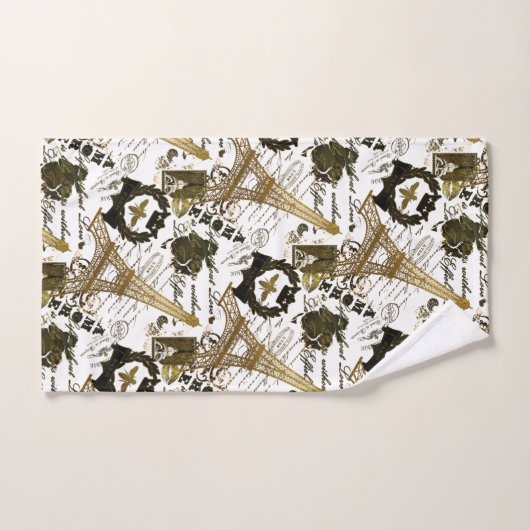 Parijs: La Tour Eiffel Bad Handdoek (Handdoek)