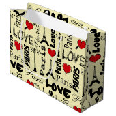 Parijs Large Cadeauzakje (Voorkant Gekanteld)