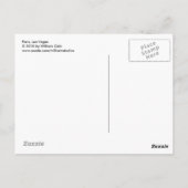 Parijs, Las Vegas Briefkaart (Achterkant)