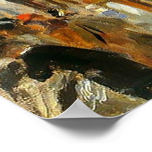 Parijs, Le Quai Malaquais, door Renoir Poster (Hoek)